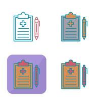 Medical Record Vector Icon