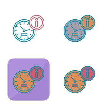 Clock Vector Icon