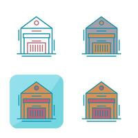 Warehouse Vector Icon