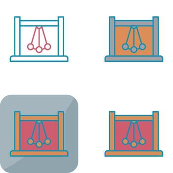 icono de vector de péndulo