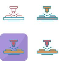 Press Vector Icon