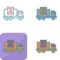 Fuel Truck Vector Icon