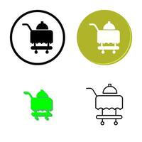 Room Service Vector Icon