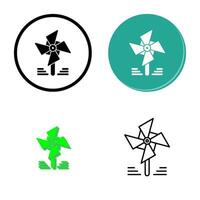 Pinwheel Vector Icon