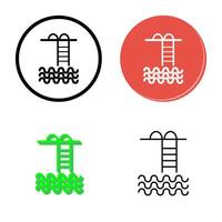 Swiming pool Vector Icon