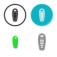 Sleeping Bag Vector Icon