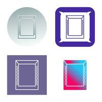 Unique Frame Vector Icon