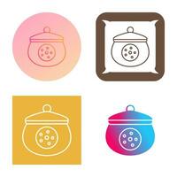 Cookie Jar Vector Icon