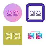 Unique Processors Connected Vector Icon