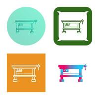 Work Bench Vector Icon