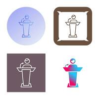 Elected Candidate Vector Icon