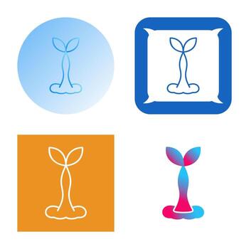 icono de vector de árbol