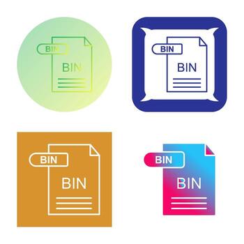 BIN Vector Icon