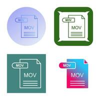 MOV Vector Icon