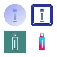 USB Drive Vector Icon