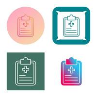 Prescription Vector Icon