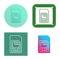 Sim Card Vector Icon