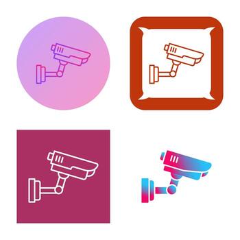Security Camera Vector Icon