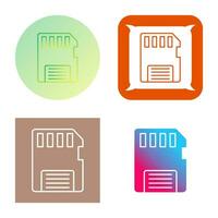 Memory Card Vector Icon