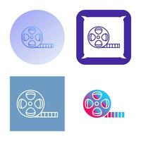 Film Reel Vector Icon