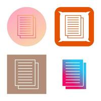 Document Vector Icon