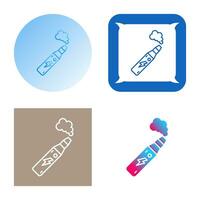 Electronic Cigarette Vector Icon