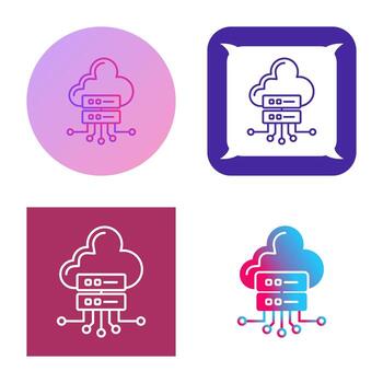 icono de vector de servidor