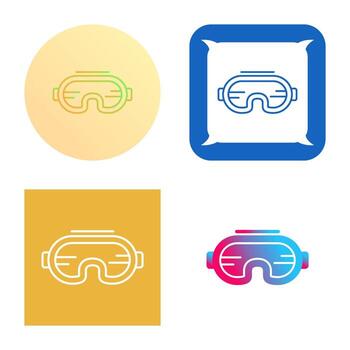 icono de vector de gafas