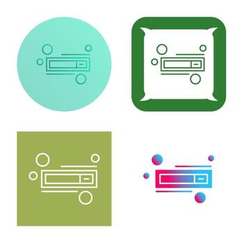 cambiar, vector, icono vector