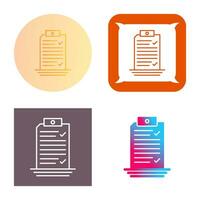 Check List Vector Icon