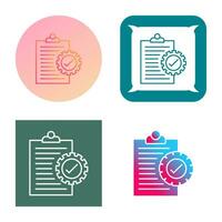 Check List Vector Icon