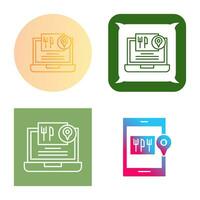 Food Delivery Vector Icon