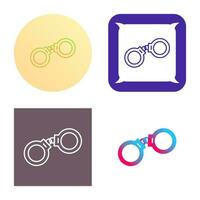 Handcuffs Vector Icon