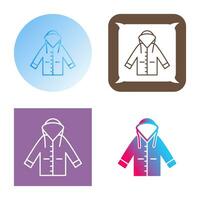 Raincoat Vector Icon
