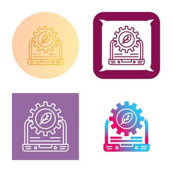 icono de vector de configuración