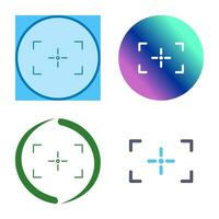 Unique Focus Vector Icon