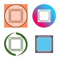 Unique Frame Vector Icon