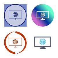 Unique Intranet Vector Icon