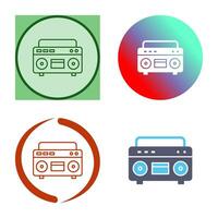 Casette Player Vector Icon