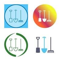 Gardening Tools Vector Icon