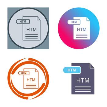 icono de vector de html