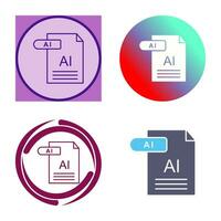 AI Vector Icon