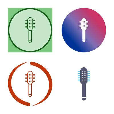 Comb Vector Icon