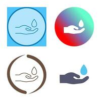 Hands Airdrop Vector Icon