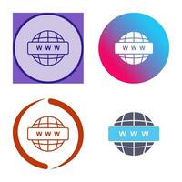 World Wide Web Vector Icon