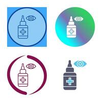 Eye Drop Vector Icon