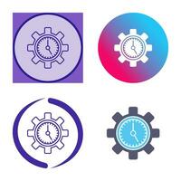 Time Management Vector Icon