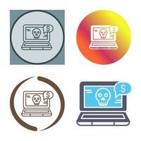 Online Fraud Vector Icon