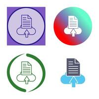 File Upload Vector Icon