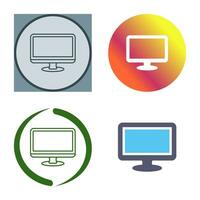 Monitor Vector Icon